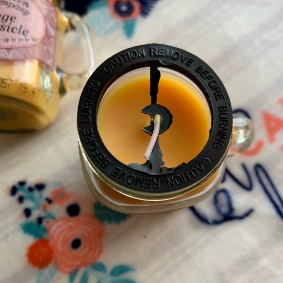 🍊 Orange Creamsicle Mason Jar Candle 🍊 - Picture 4 of 4